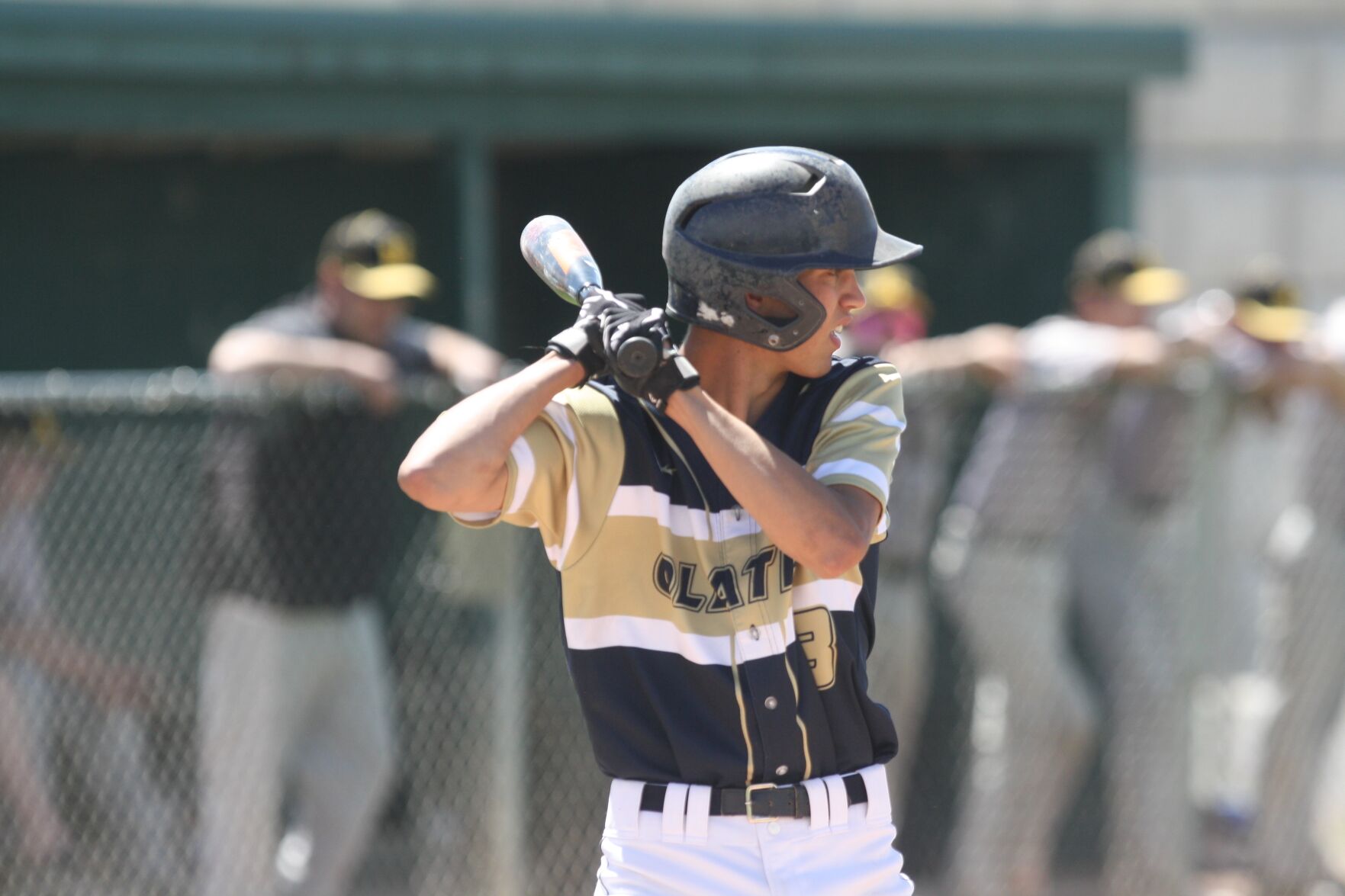 Olathe baseball Brandon Nicolas v Meeker
